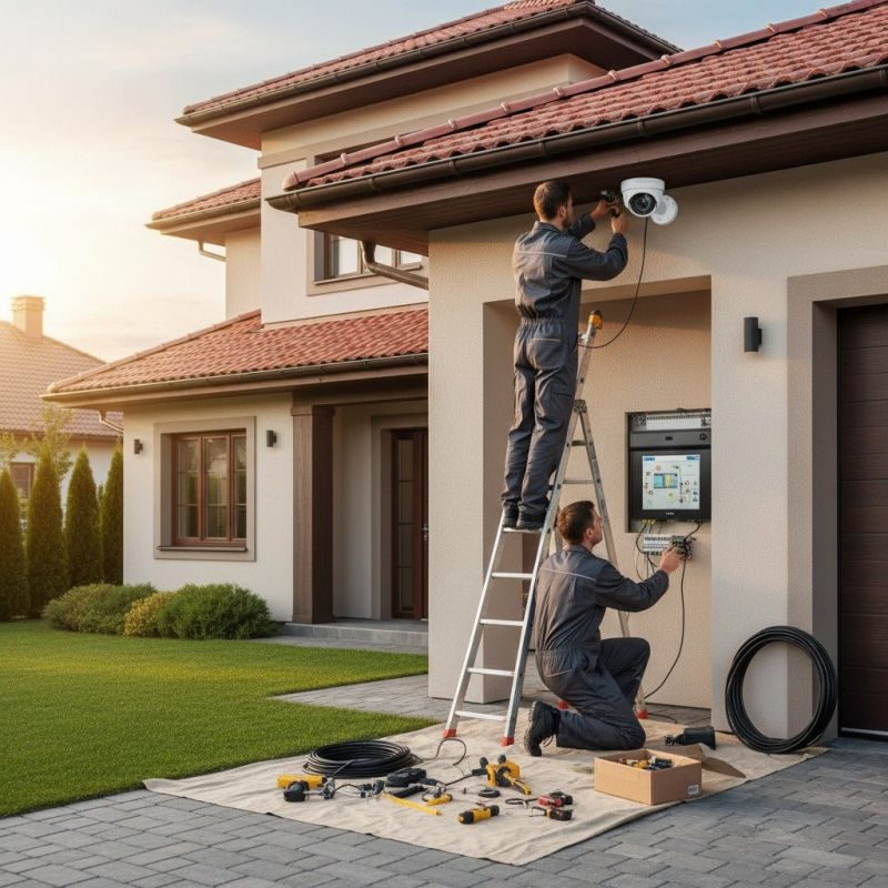 Cctv Camera Installation detail