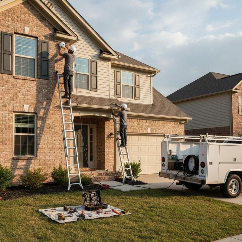 Security Camera Installation detail
